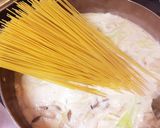 簡単絶品！鍋1つでクリームスープパスタ♪作り方3写真