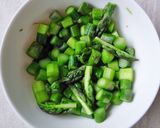 アスパラガスご飯作り方3写真