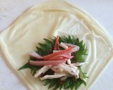 皮も手作り♡夏にサッパリ春巻き作り方5写真