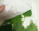 大葉のニンニク醤油漬け♪一石二鳥♪作り方1写真