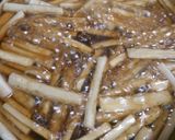 ♪牛肉とゴボウの佃煮風♪作り方4写真