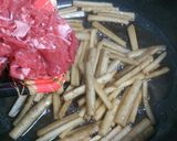♪牛肉とゴボウの佃煮風♪作り方5写真