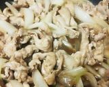 グルメのタレで簡単☆しょうが焼き丼作り方2写真