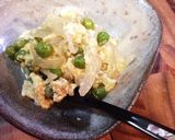 簡単！えんどう豆と新玉葱のチーズ焼き♡作り方7写真