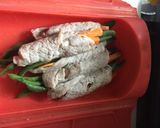 15分！時短料理！豚肉の野菜ロール作り方5写真