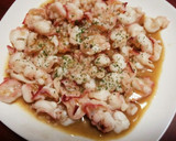 簡単おつまみ♪タコのニンニク炒め☆作り方5写真