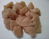 簡単！　鶏むね肉の　ケチャップ焼き！　作り方1写真