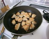 簡単！　鶏むね肉の　ケチャップ焼き！　作り方4写真