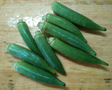 簡単！　ししとう　オクラの　ごま油炒め！作り方2写真