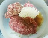 シロさんの簡単煮込みハンバーグ作り方2写真