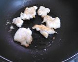 鶏肉のケチャップあん作り方4写真