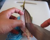 基本のアジの三枚おろし作り方12写真