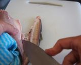 基本のアジの三枚おろし作り方20写真