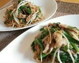 もやしにら焼きそば作り方7写真