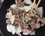 豚こま大根の高菜炒め作り方4写真