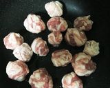 お財布にやさしい♡豚バラの簡単酢豚作り方3写真