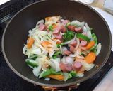 ゆでない!簡単!!ナポリタン!!!作り方5写真