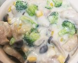 簡単手作りホワイトソースのスパグラ作り方10写真