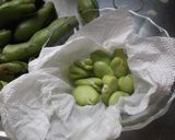 そら豆の天ぷら作り方1写真