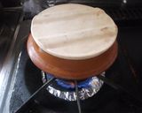 釜飯の器で作るそら豆ご飯作り方3写真