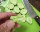 釜飯の器で作るそら豆ご飯作り方4写真