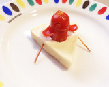 簡単 キャラ弁 おかず ソーセー人①作り方8写真