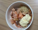 シャケマヨおにぎらず作り方1写真