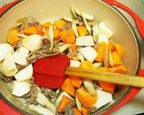 牛肉と根菜のこっくり煮作り方4写真