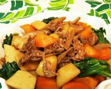 牛肉と根菜のこっくり煮作り方8写真