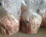 お弁当用に…簡単、皮なしシュウマイ作り方4写真
