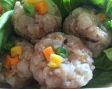 お弁当用に…簡単、皮なしシュウマイ作り方6写真
