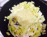 豆腐とキャベツでヘルシーソース焼きそば作り方4写真