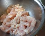 にらと鶏胸肉の甘酢炒め作り方2写真