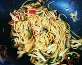 ナポリタンホワイトソースかけ作り方6写真