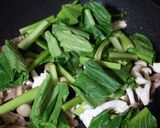 *豚肉と小松菜の醤油焼きそば*作り方4写真