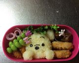 キャラ弁プーさん作り方3写真