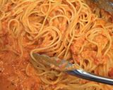 絶品☆蟹のトマトクリームパスタ〜蟹缶で〜作り方5写真