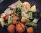 オリーブオイルで焼き野菜作り方7写真