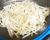 搾菜ともやしの黒こしょう和え作り方1写真