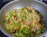 くにしゃんのレタスとさんまの焼き飯♪作り方9写真