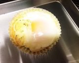 餃子の皮で目玉チーズ焼き作り方5写真