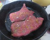 ステーキチャーハン♪作り方3写真