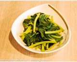 麻辣黑木耳拌地瓜葉．柯媽媽の植物燕窩作り方3写真