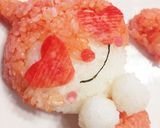 キャラ弁ドキンちゃん作り方1写真