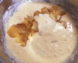 ◆HMで◆ノンオイルメープル林檎ケーキ作り方4写真