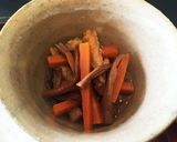 常備菜♪簡単こんにゃく油揚げゼンマイ煮物作り方6写真