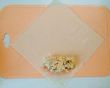 揚げ焼き♡ささみチーズマヨ春巻き作り方6写真