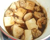 糖質制限◆冷凍鶏ももと豆腐の甘辛味噌煮作り方7写真