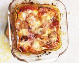 たことトマトのオリーブオイルチーズ焼作り方2写真