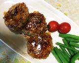 とりつくねバーグ残り物リメイク作り方7写真